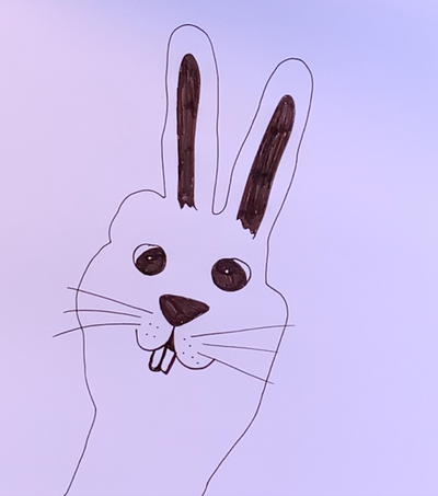 Teil 4 - Tiere zeichnen mit der Hand: Hase