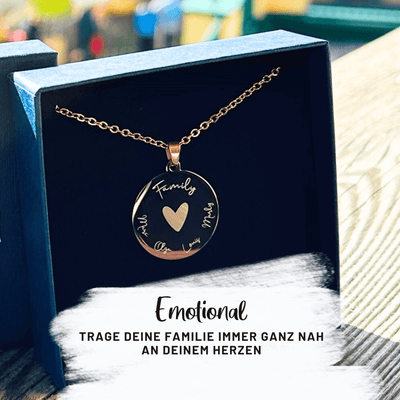 "Family" Kette mit Namen