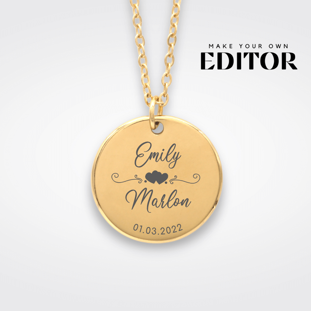 Partner Medaillon rund 20mm