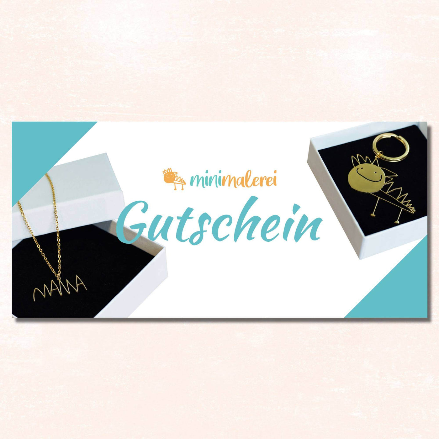 Minimalerei Geschenkgutschein